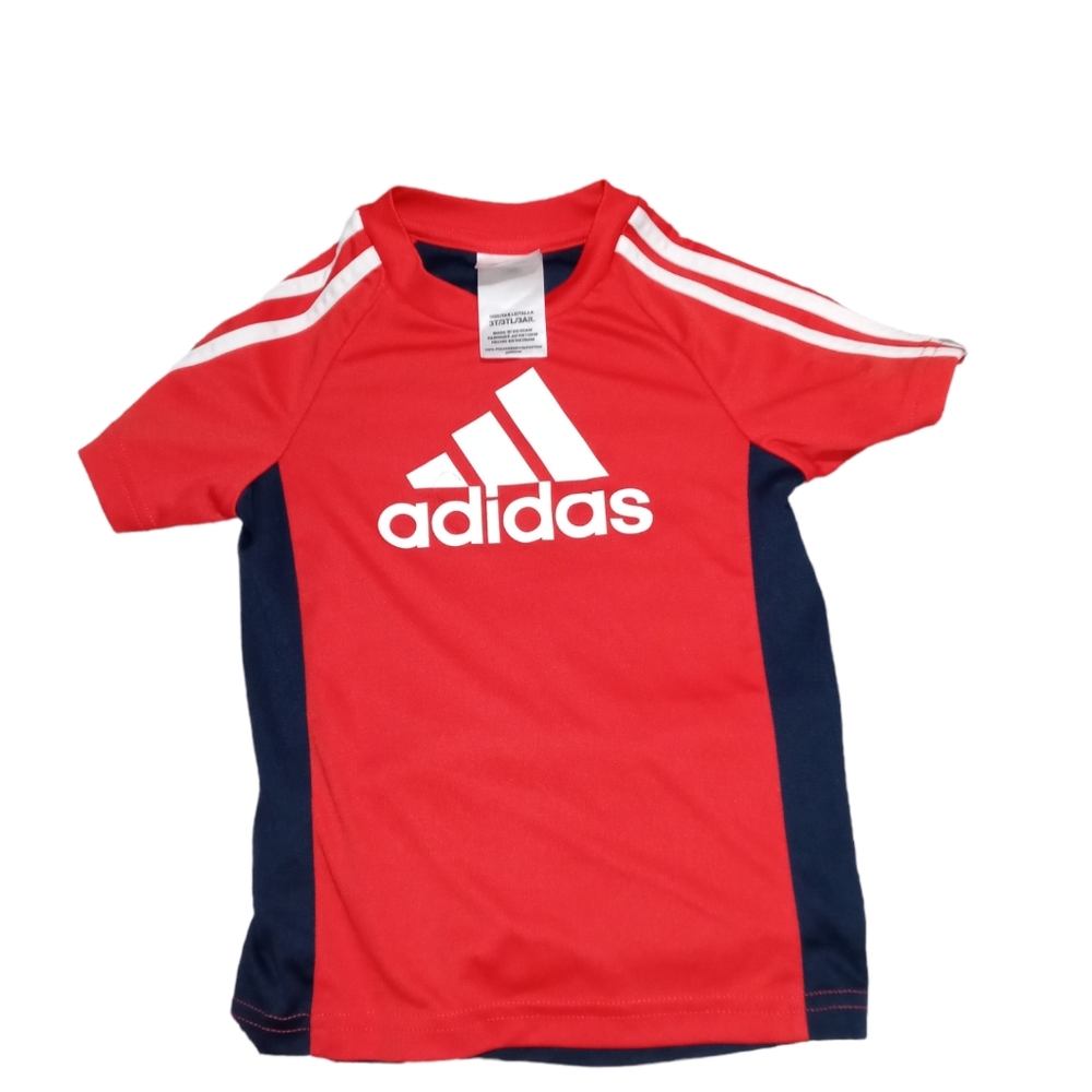 adidas t shirt 3 strippes size 3t